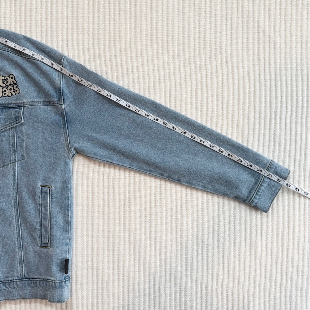 Star Wars Darth Vader and Stormtroopers Meets the '90s Denim Jacket For Adults - Picture 10 of 11